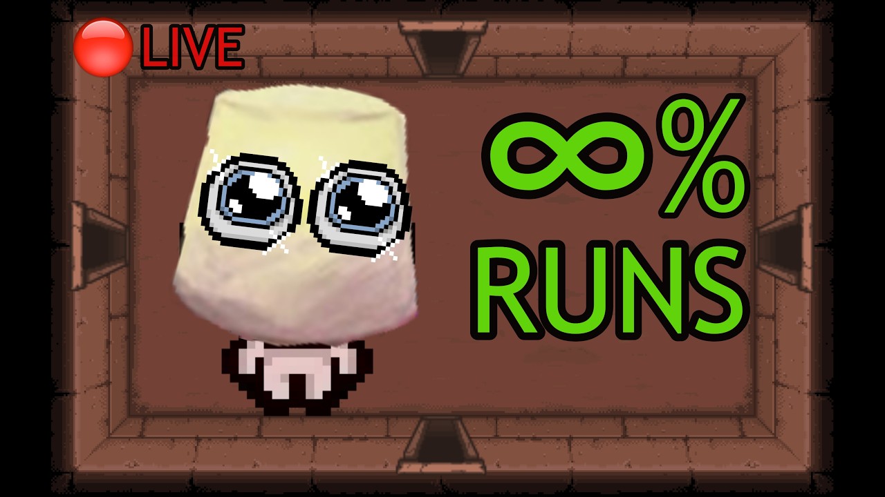 🔴LIVE -  ISAAC INFINITY PERCENT GRIND