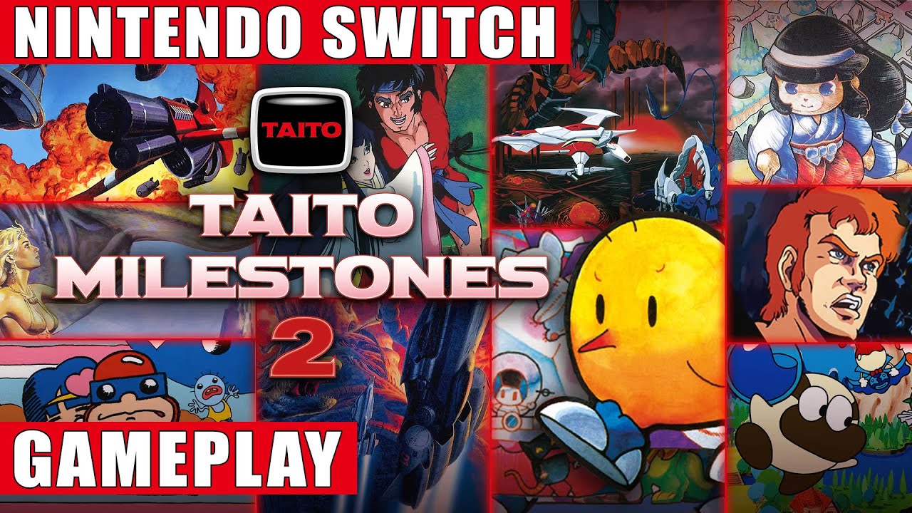 Taito Milestones 2 Nintendo Switch Gameplay