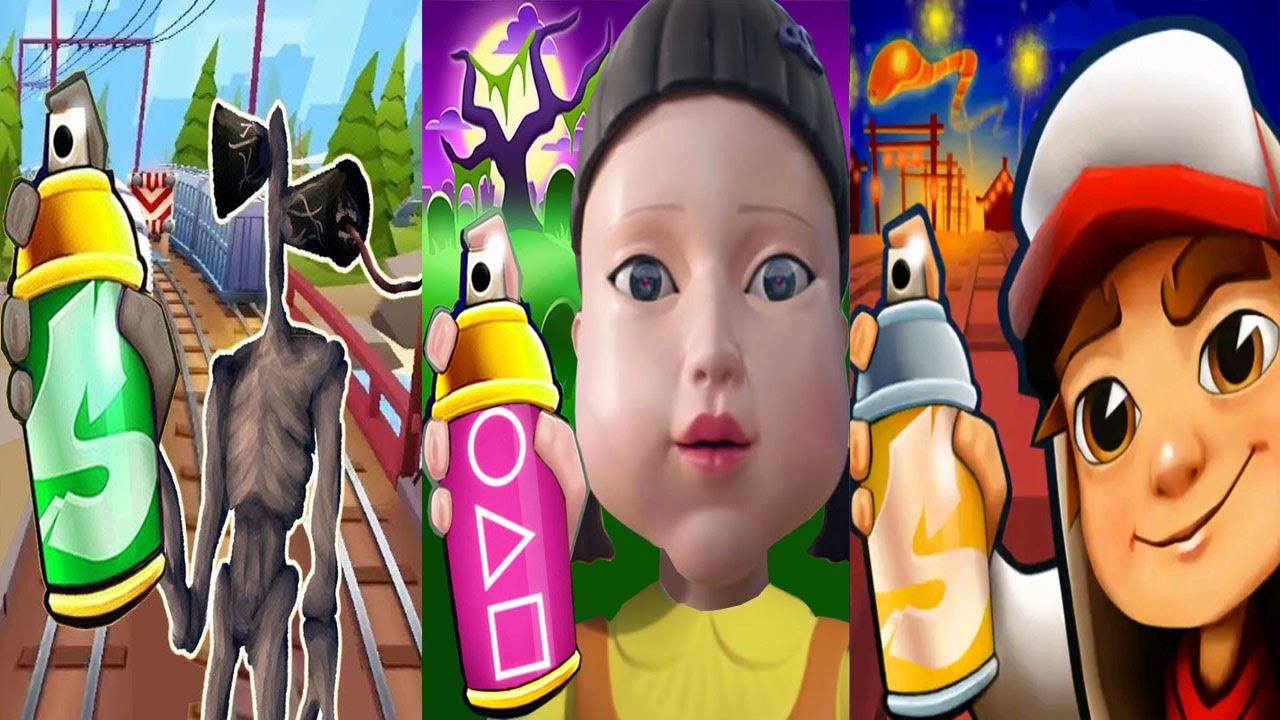 Subway Surfers Luoyang 2025 Year of the Snake SNAKE vs SIREN HEAD vs SQUID GAME 2 Gameplay HD