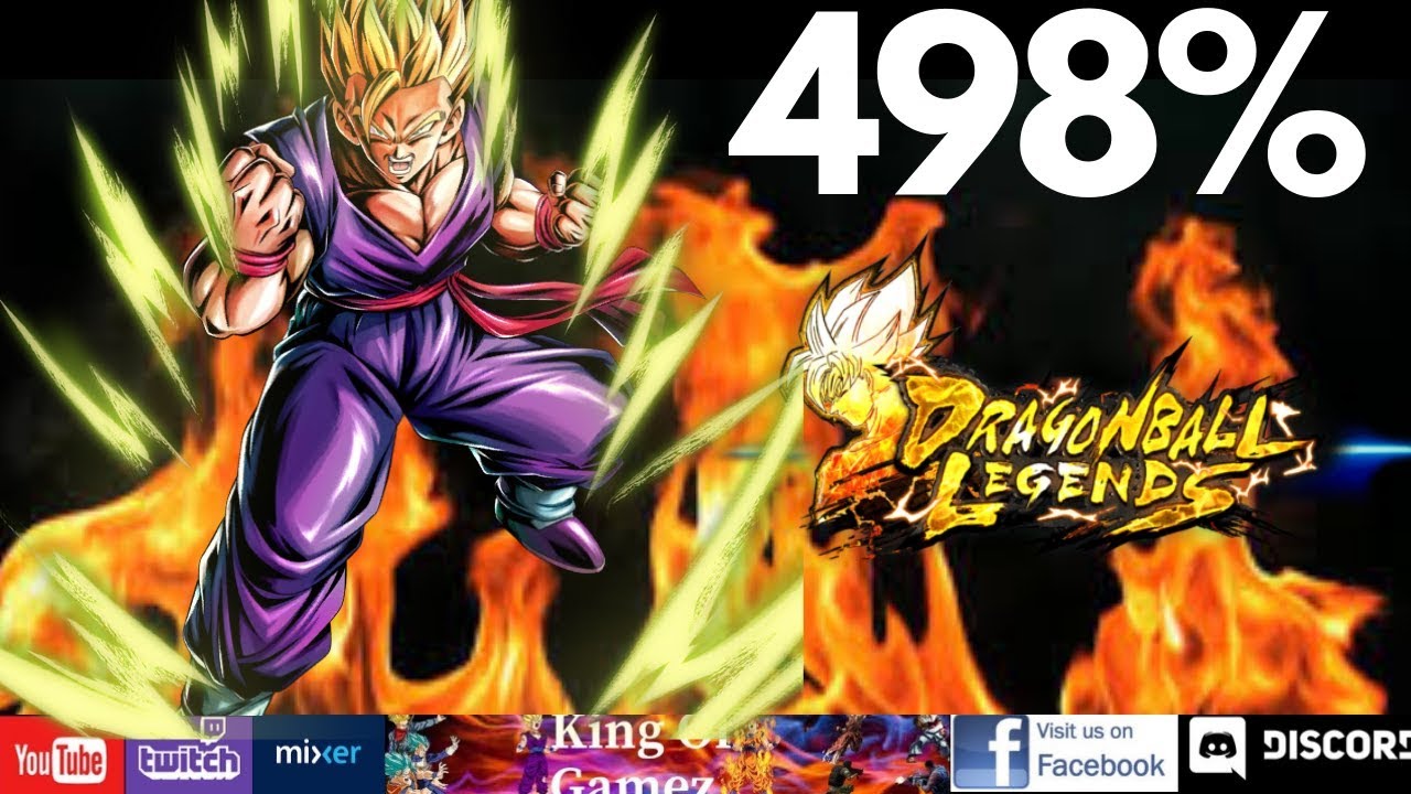 NEW SUPER SAIYAN GOHAN 498% SHOWCASE |  Dragon Ball Legends