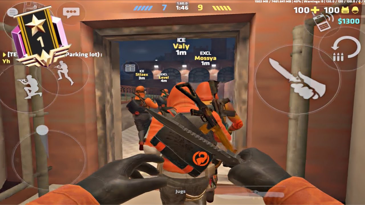 Critical Ops MATCH GAMEPLAY With ONLY PRO PLAYERS | 23-14