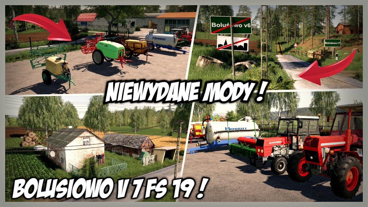 NIEWYDANE MODY ! BOLUSIOWO V7 FS 19 ! MODY DO POBRANIA !?