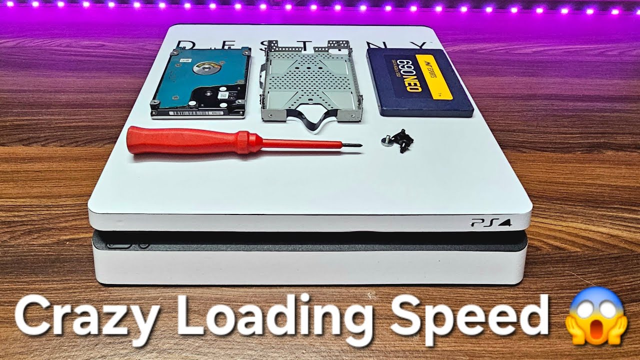 PS4 Slim SSD Upgrade in 2023 | Loading Speed Comparison with HDD