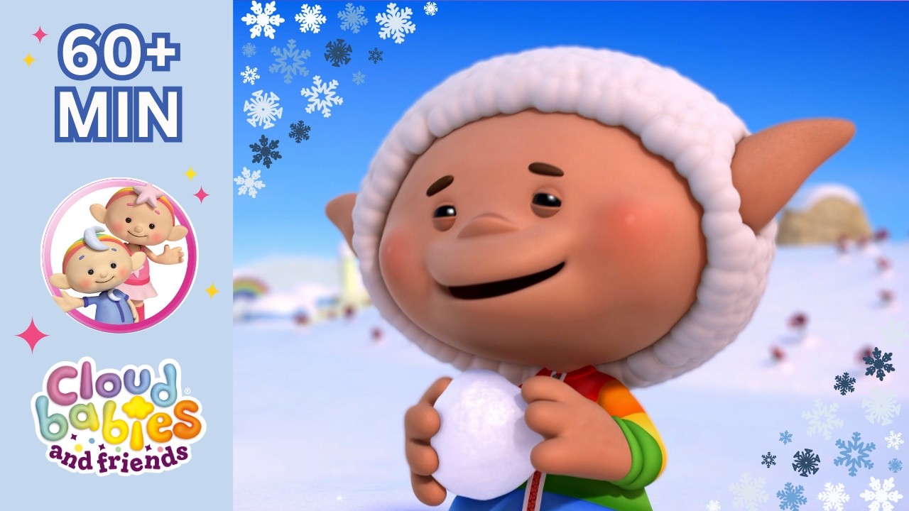 Winter Olympics Snowball Challenge ❄️🏅 | Cloudbabies & Friends Preschool Cartoons