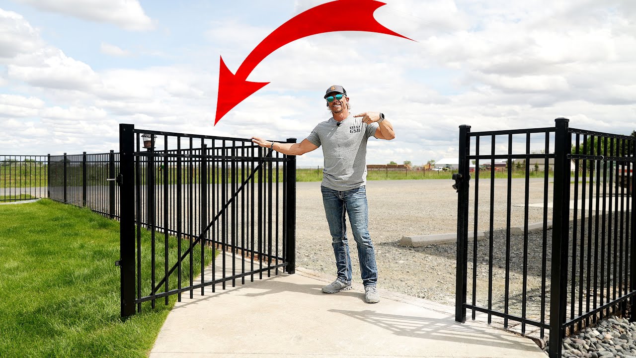 Fence Hack: Add a Gate Anywhere On Aluminum Fence