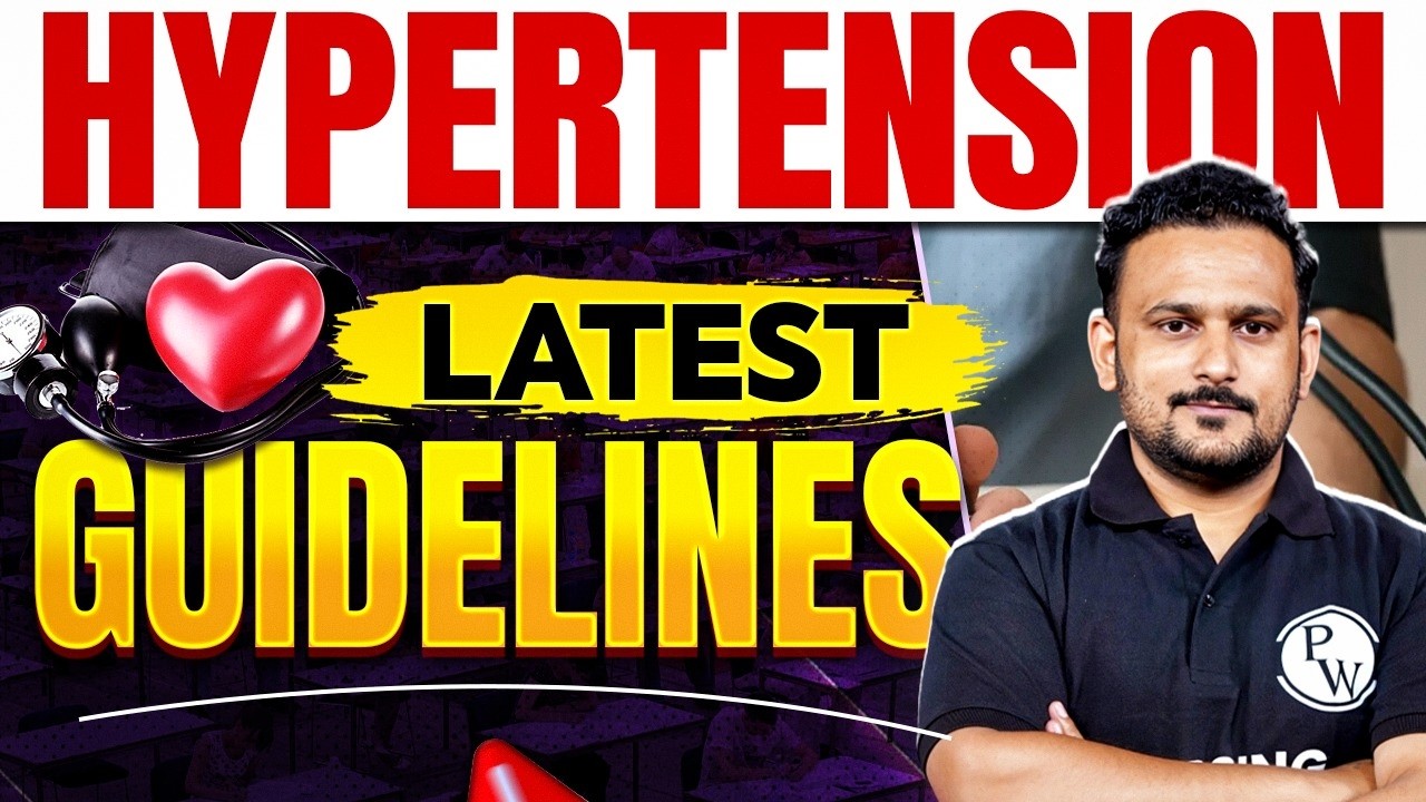 Hypertension New Guidelines 2025 | Hypertension Management Guidelines | Nursing Aspirants