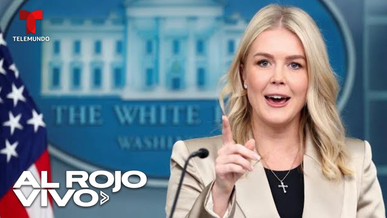 Rueda de prensa de la Casa Blanca, 6 de octubre del 2025 | Al Rojo Vivo | Telemundo