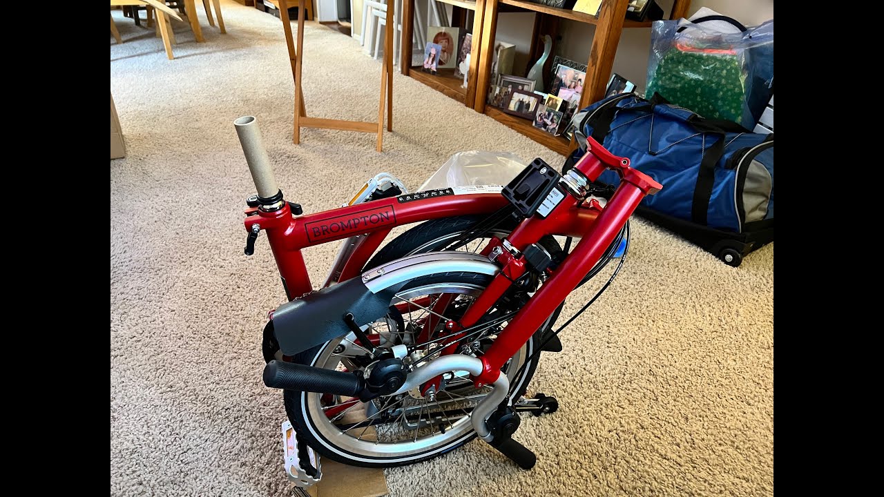 Brompton C Line Explore Unboxing Feb 23, 2022