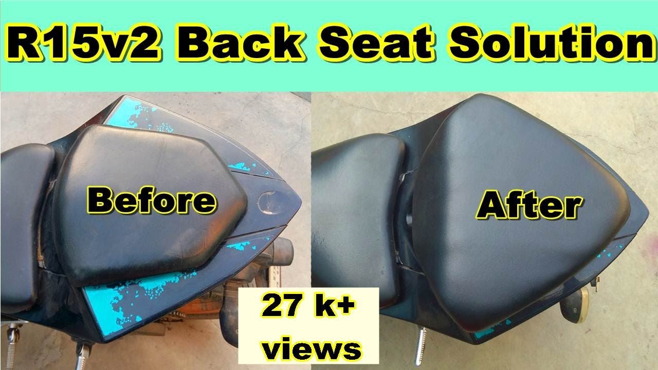 R15v2 Back Seat Solution | r15 modification | r15 v2 | idea abc
