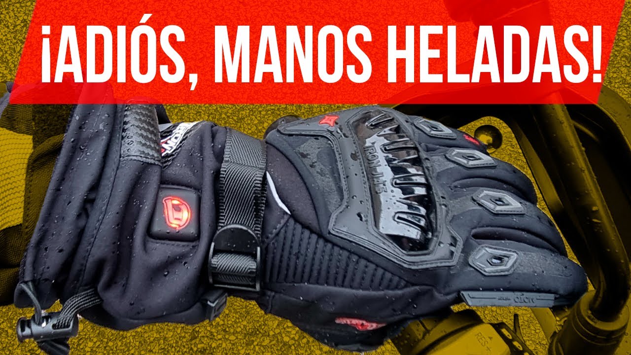 ¡Increíble! Así de BIEN funcionan los guantes IRON JIAS en invierno ❄️