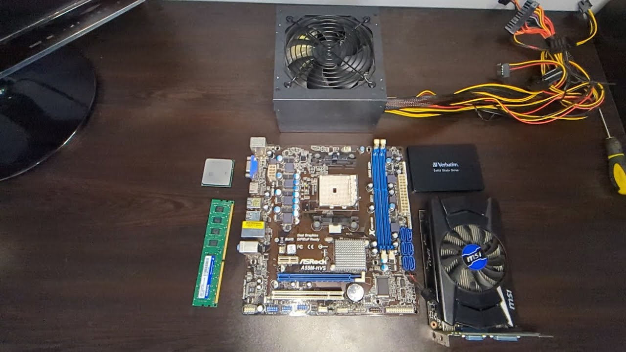 GTX 750 + Athlon II X4 - Low Budget Gaming PC Build