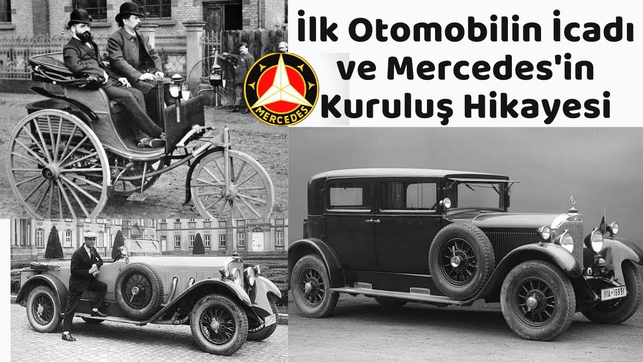İlk Otomobil Nasıl İcat Edildi ve Mercedes Nasıl Kuruldu? / Benz, Daimler, Motorwagen