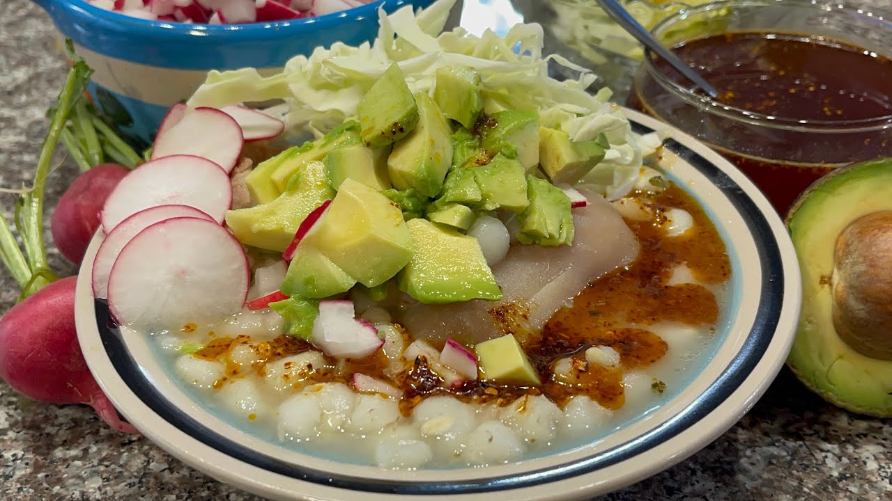 💥POZOLE BLANCO de PUERCO estilo GUERRERO📌 FACIL 👌🏼 RAPIDO 🚀