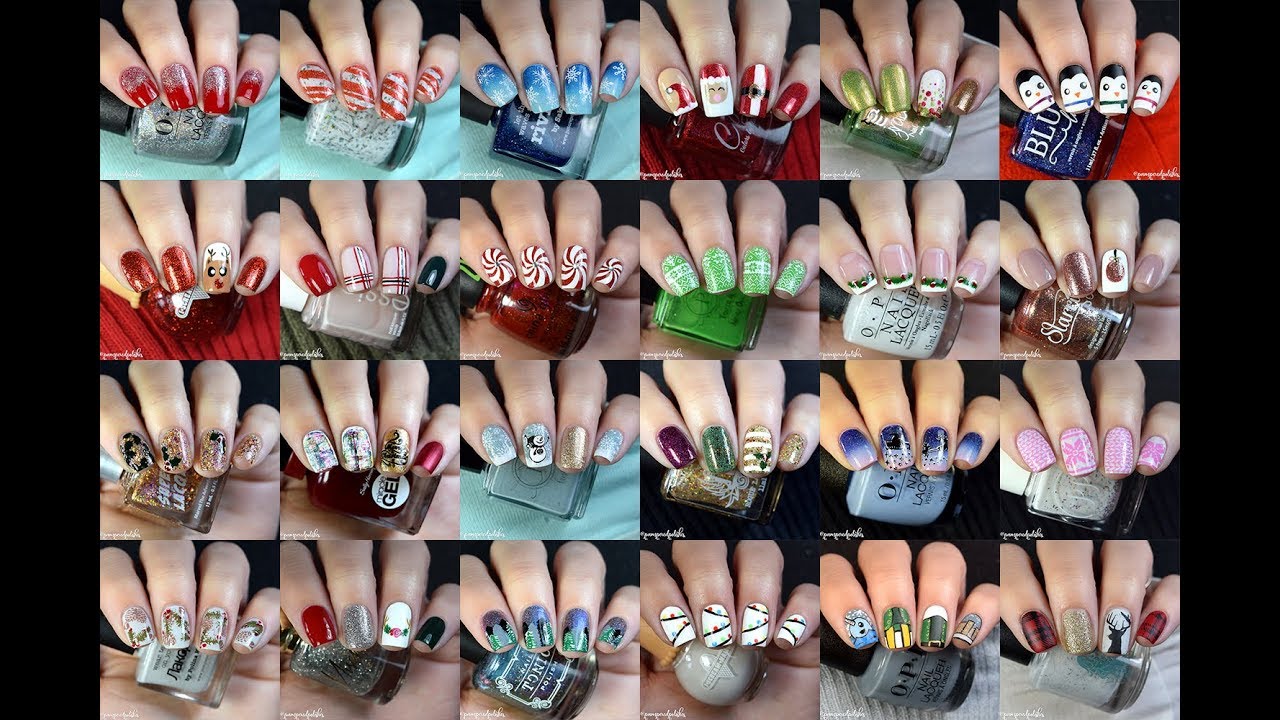25 DAYS OF CHRISTMAS NAIL ART CHALLENGE