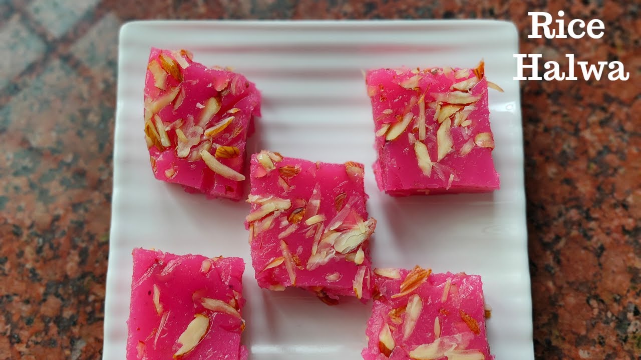 Unique Halwa Recipe | Rice Halwa Recipe | அரிசி அல்வா | चावल का हलवा | Amithi's Food Craft