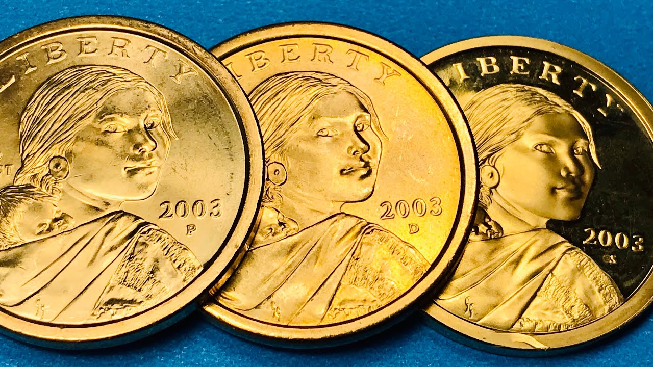 DC Minutes 2003 Sacagawea Dollars - United States Coins