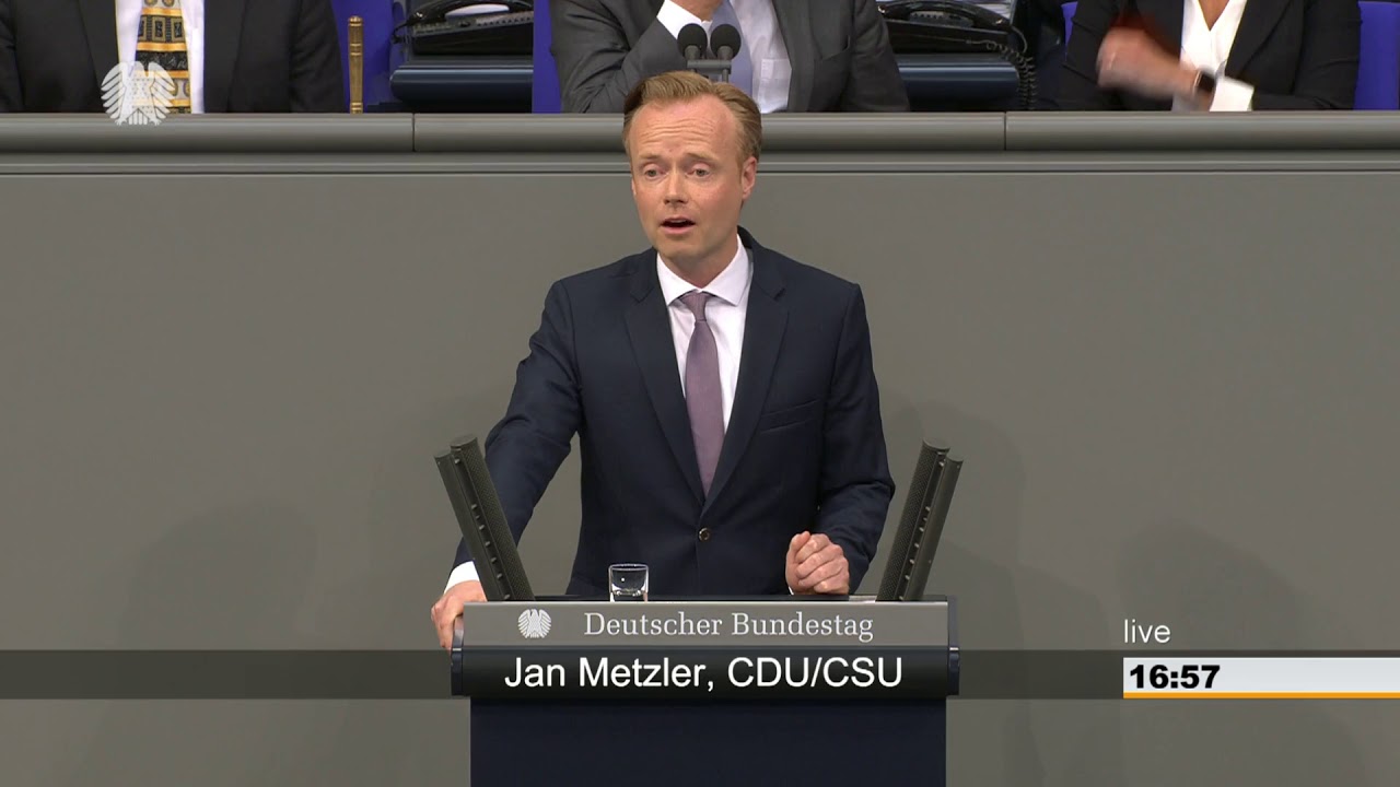 Jan Metzler: Aktuelle Stunde zum Stand der Wirtschaftsverfassung… [Bundestag 08.05.2019]