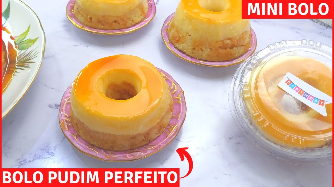FAÇA ISSO PARA VENDER E GANHE MUITO DINHEIRO - Mini bolo pudim perfeito