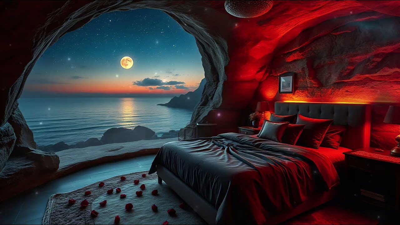 Romantic Piano & Jazz [Playlist] in a Mediterranean Cave Bedroom