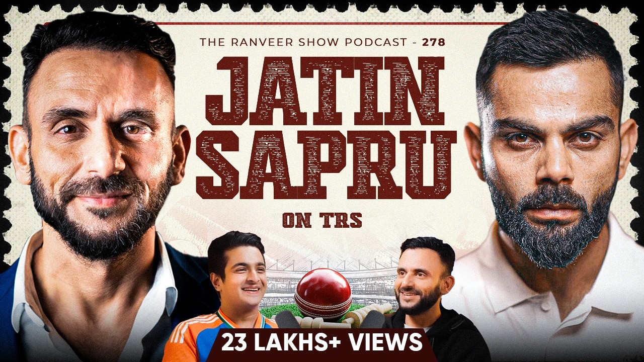 UNTOLD Stories Of Cricket Legends - Virat, Rohit, Sachin & More Ft. Jatin Sapru | TRS हिंदी 278