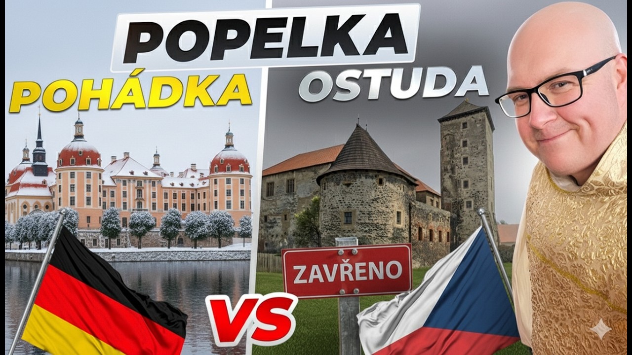 Jedl jsem v Popelčině zámku a pak se styděl v Česku 🫣