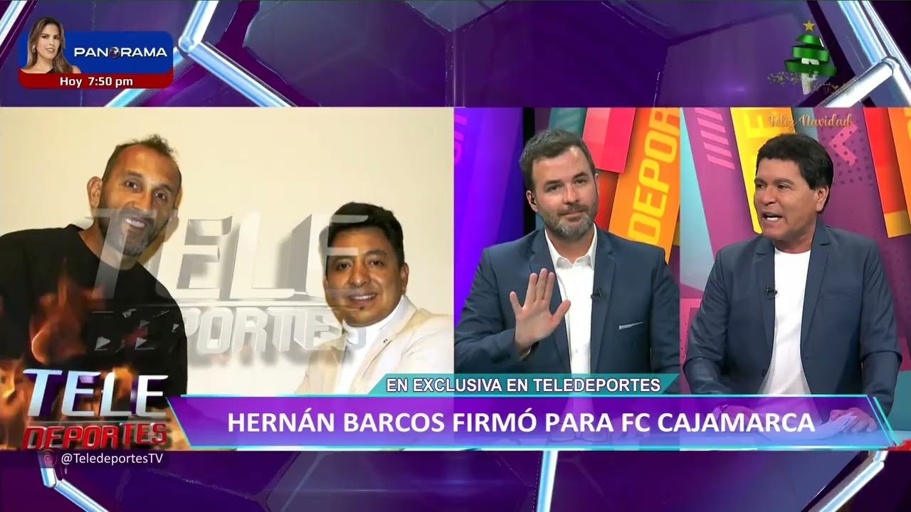 Hernán Barcos es la nueva contratación de FC Cajamarca