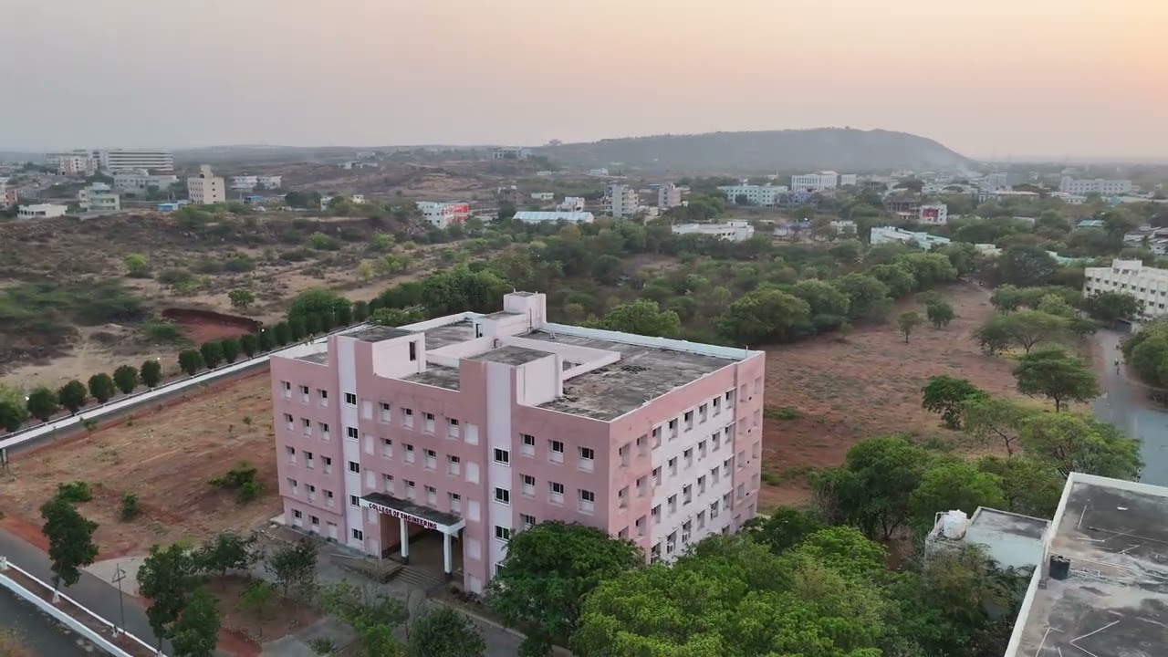 Stunning Drone View of Engineering College | Rayalaseema University