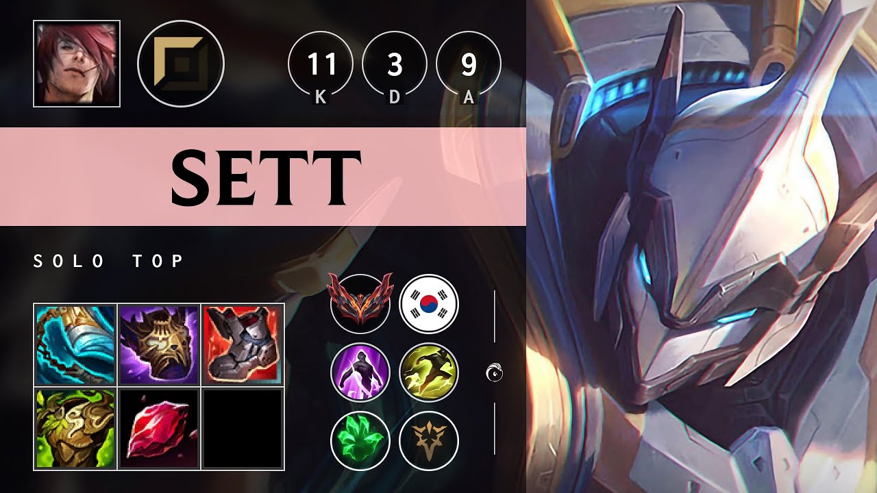 Sett Top vs Ambessa - KR Grandmaster Patch 25.17