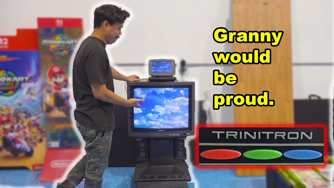 Finding a Grail Sony Trinitron CRT for the Collection
