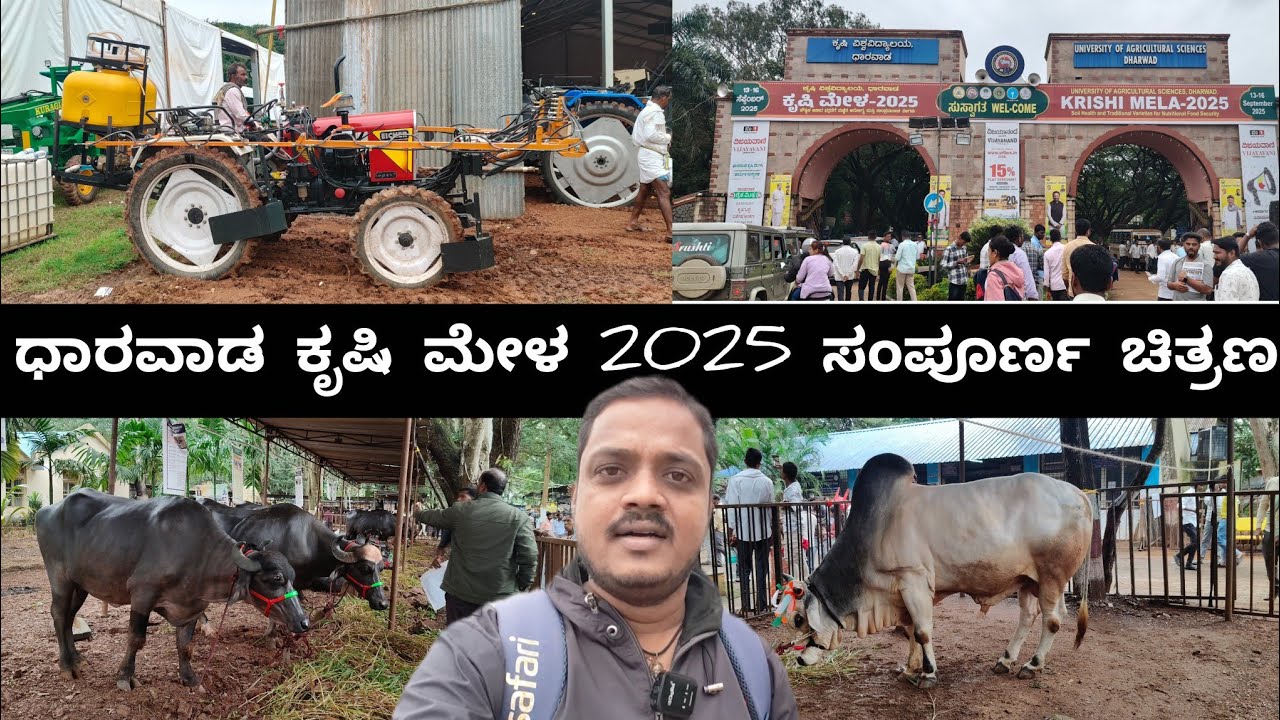 ಧಾರವಾಡ ಕೃಷಿ ಮೇಳ 2025ರ ಸಂಪೂರ್ಣ ಚಿತ್ರಣ | Dharawada Krushi Mela 2025 | 