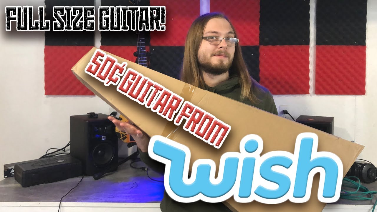 Here is What Happens When You Buy a 50¢ Guitar From Wish.com | Yes, a Full Size Acoustic Guitar!