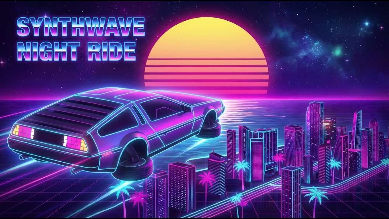 Synthwave - Synthetic Nights – Mix of the best new tracks | #retrowave #synthwave
