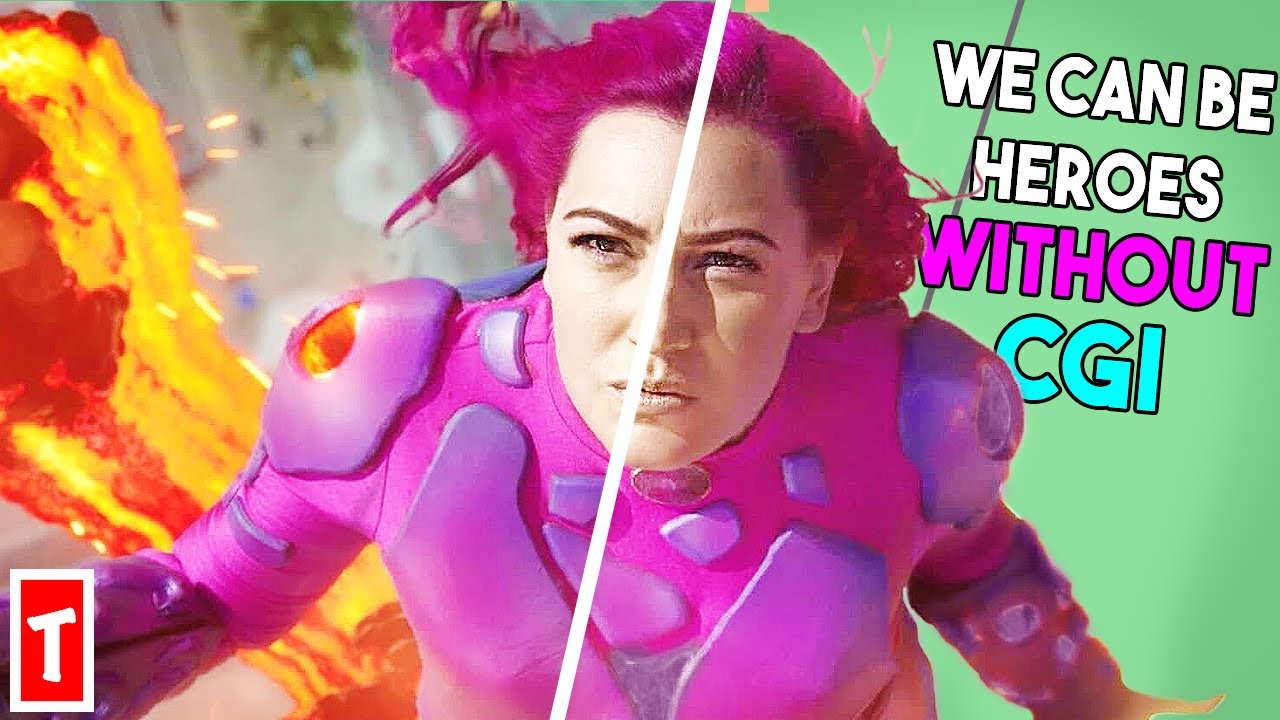 What WE CAN BE HEROES Looks Like Without CGI