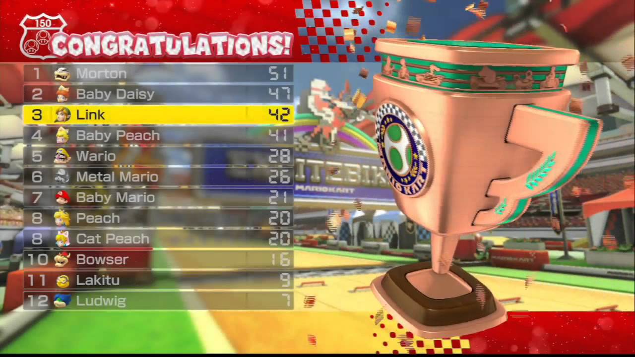 Mario Kart 8 - Initial D Style With DLC