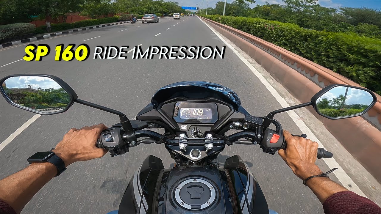 Honda SP160 Ride Impression | Som Prajapati