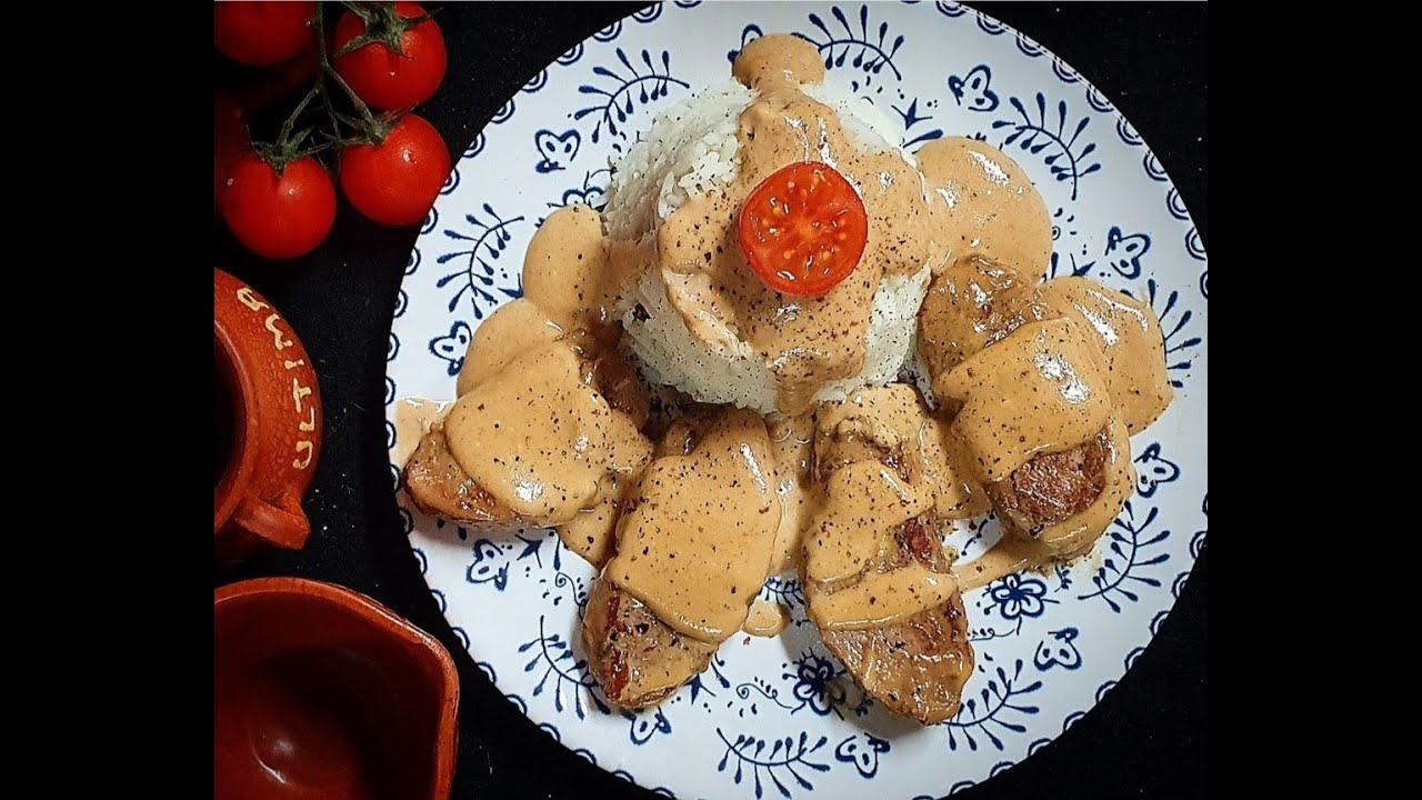 Solomillo de cerdo en salsa inglesa HP