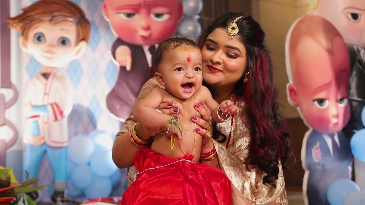 Our Baby Srijit’s 1st Rice Ceremony at Fairfield Kolkata #6monthsbaby #MarriottKolkata #