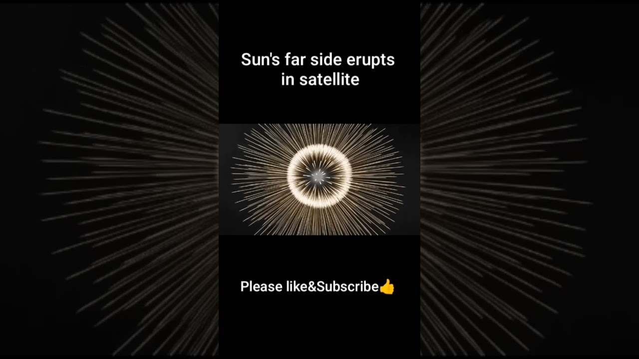 MASSIVE Solar Eruption on Sun's