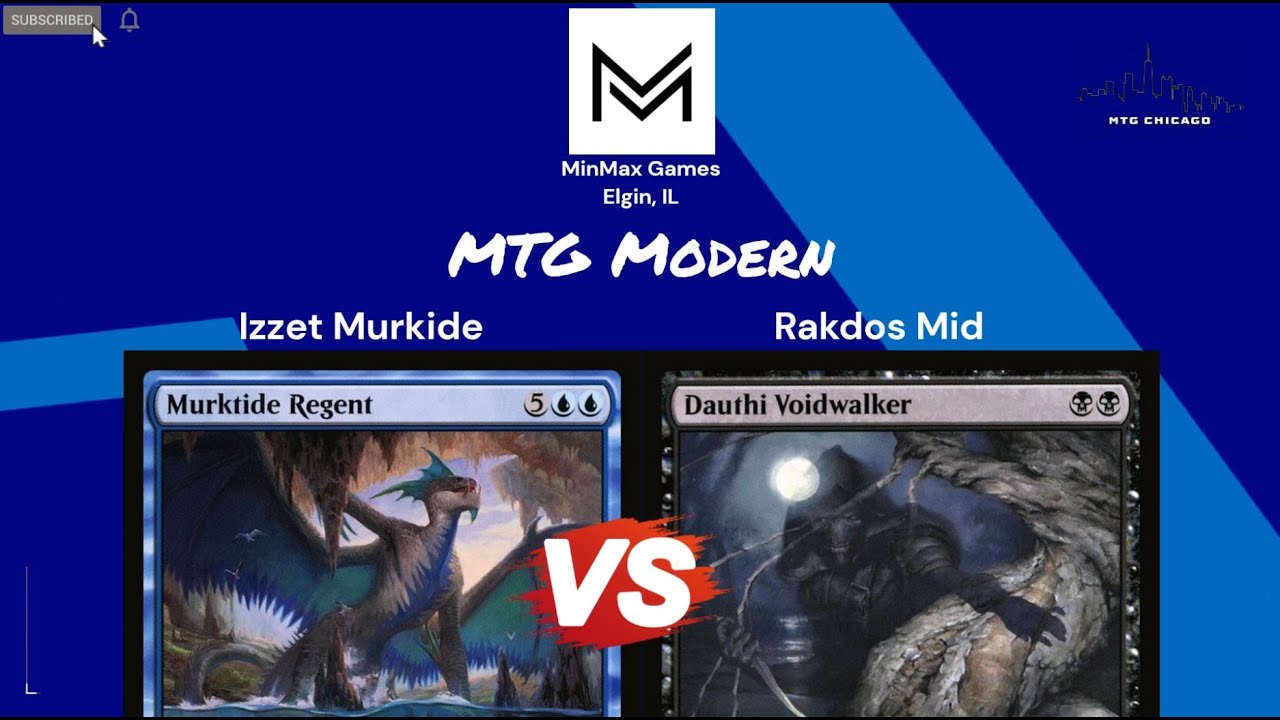 Izzet Murktide VS Rakdos Mid [MTG Modern]