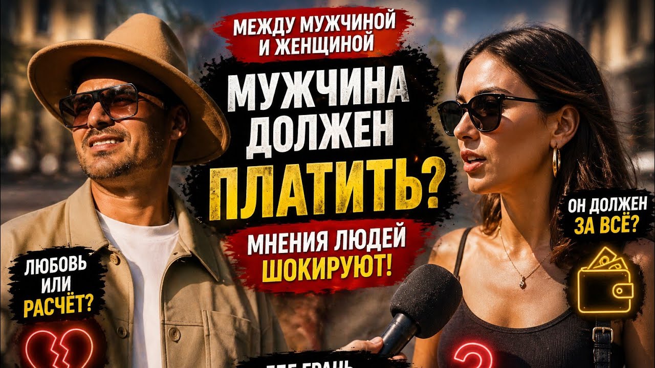 Блогер Джоник на улицах Москвы с популярными вопросами М и Ж