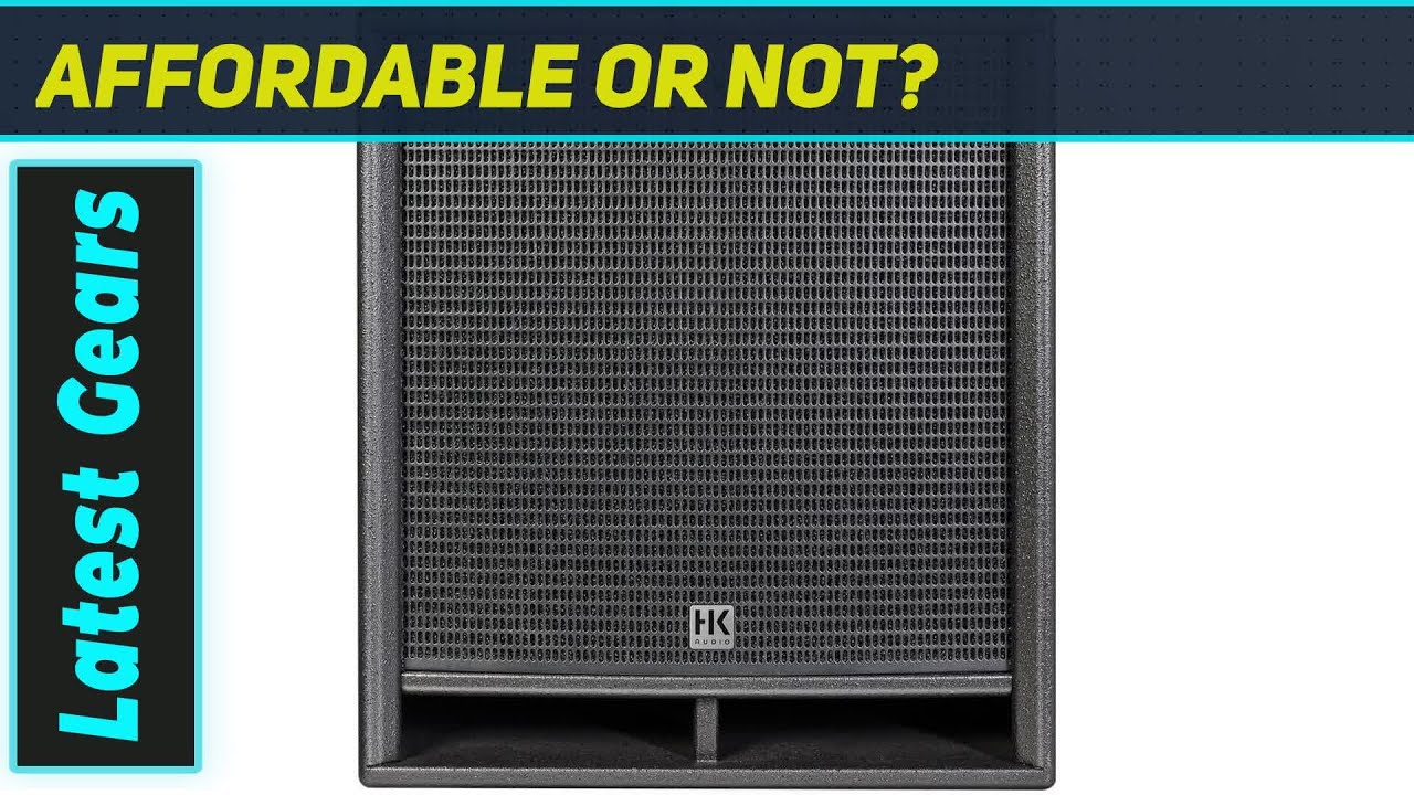 HK Audio Premium PR:O 118: Is This the Best Bass?