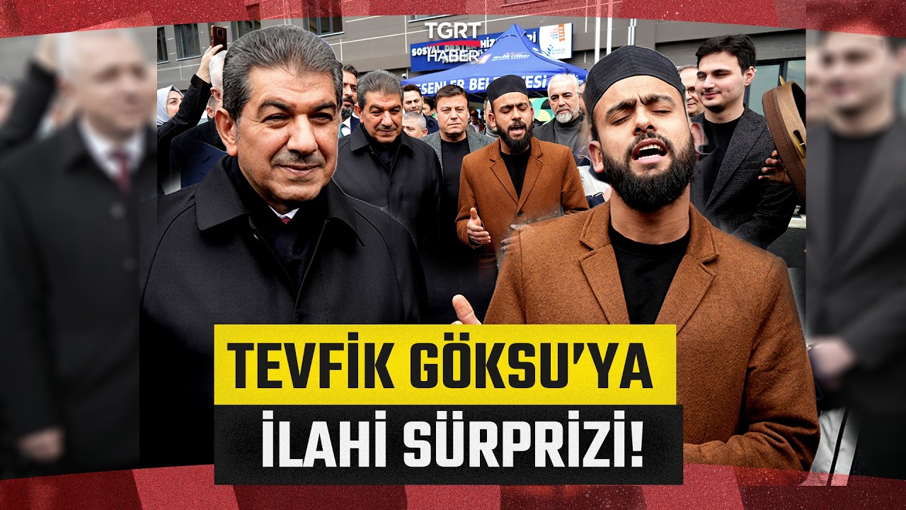 Celal Karatüre’den Esenler Belediye Başkanı Mehmet Tevfik Göksu'ya İlahi Sürprizi! - TGRT Haber