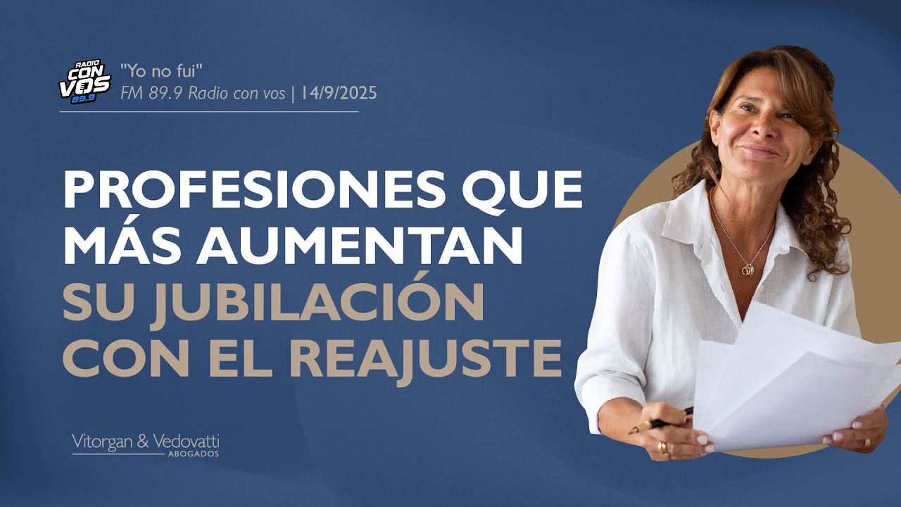Reajuste de jubilaciones: qué profesiones logran los mayores aumentos. #jubilados #jubilaciones