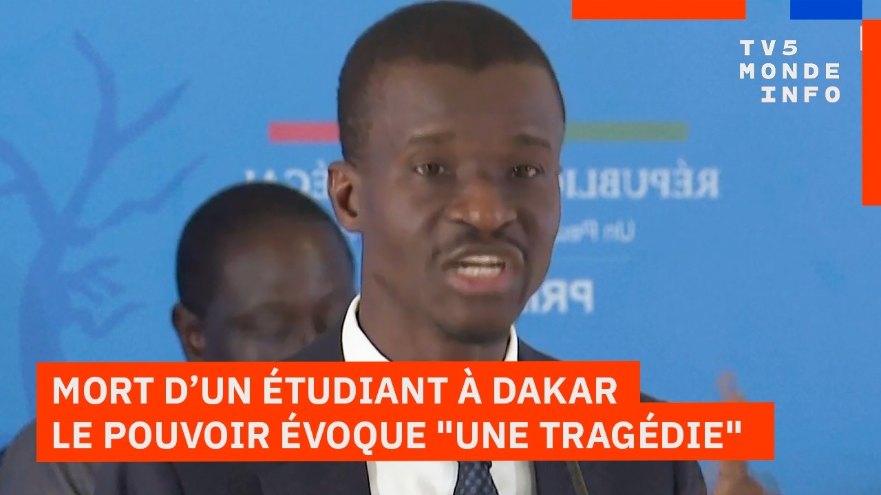 Mort d'un étudiant au Sénégal : Le pouvoir justifie l'action de la police à l'UCAD