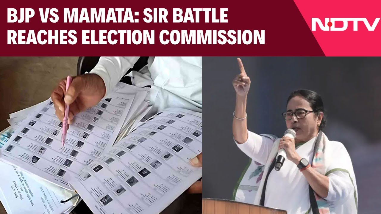 SIR In Bengal | BJP vs Mamata: SIR Battle Reaches Election Commission