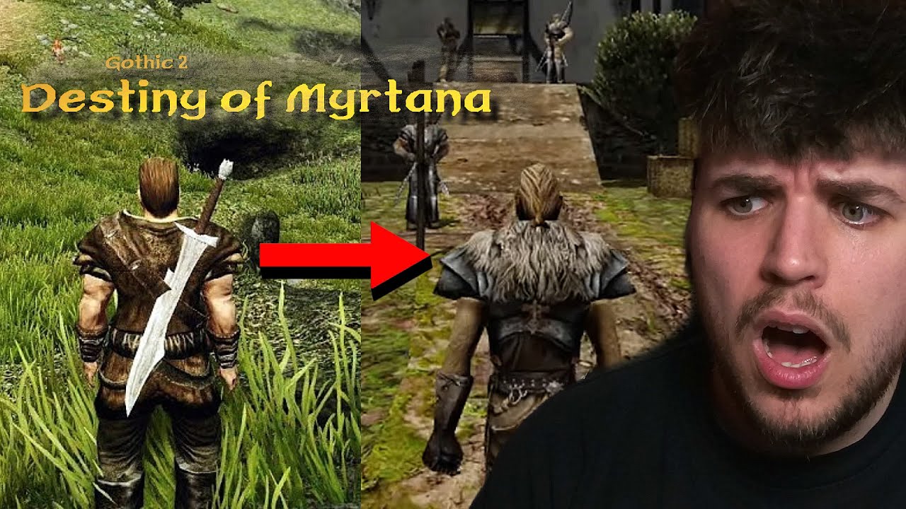 Gothic 3 Ported to Gothic 2 Engine? - Destiny of Myrtana Mod | Lucian Reacts