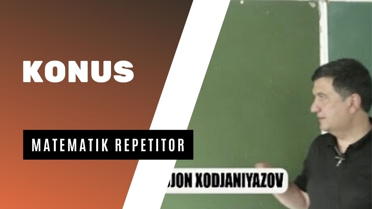 3. Konus. Geometriya 10 sinf