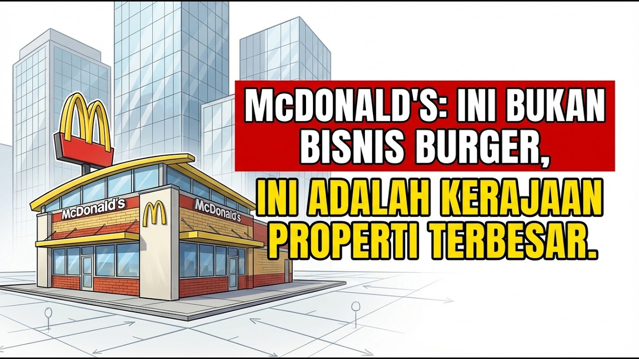 McDonald's: BUKAN Bisnis Burger?! Fakta Tersembunyi di Balik Kekayaannya.
