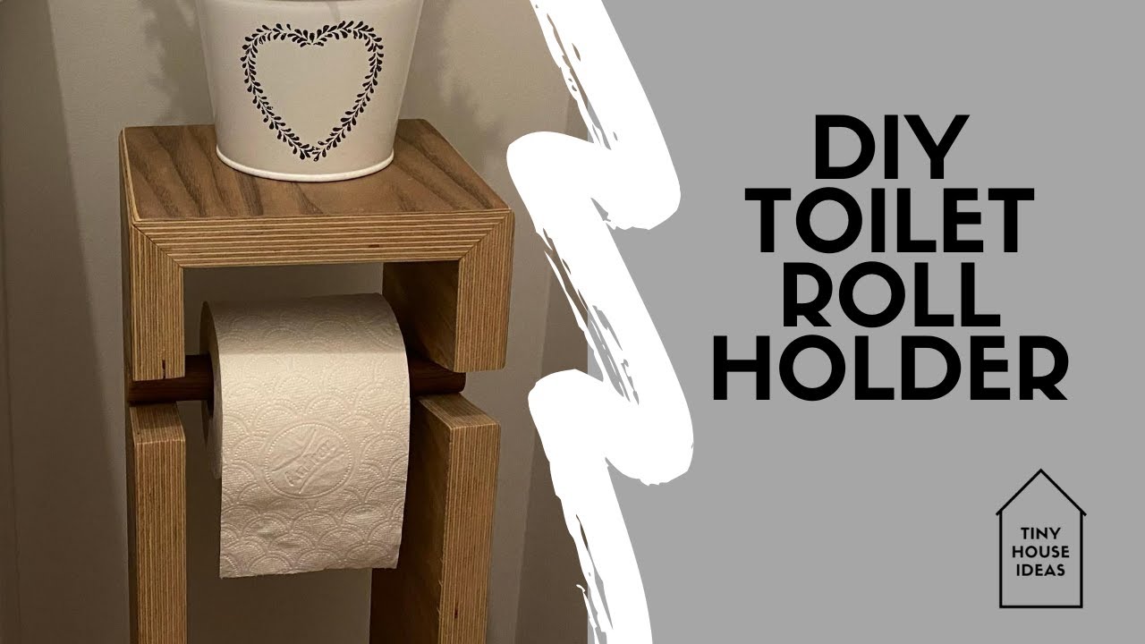 DIY Toilet Roll Holder - Tiny House Ideas x HJ Custom Builds