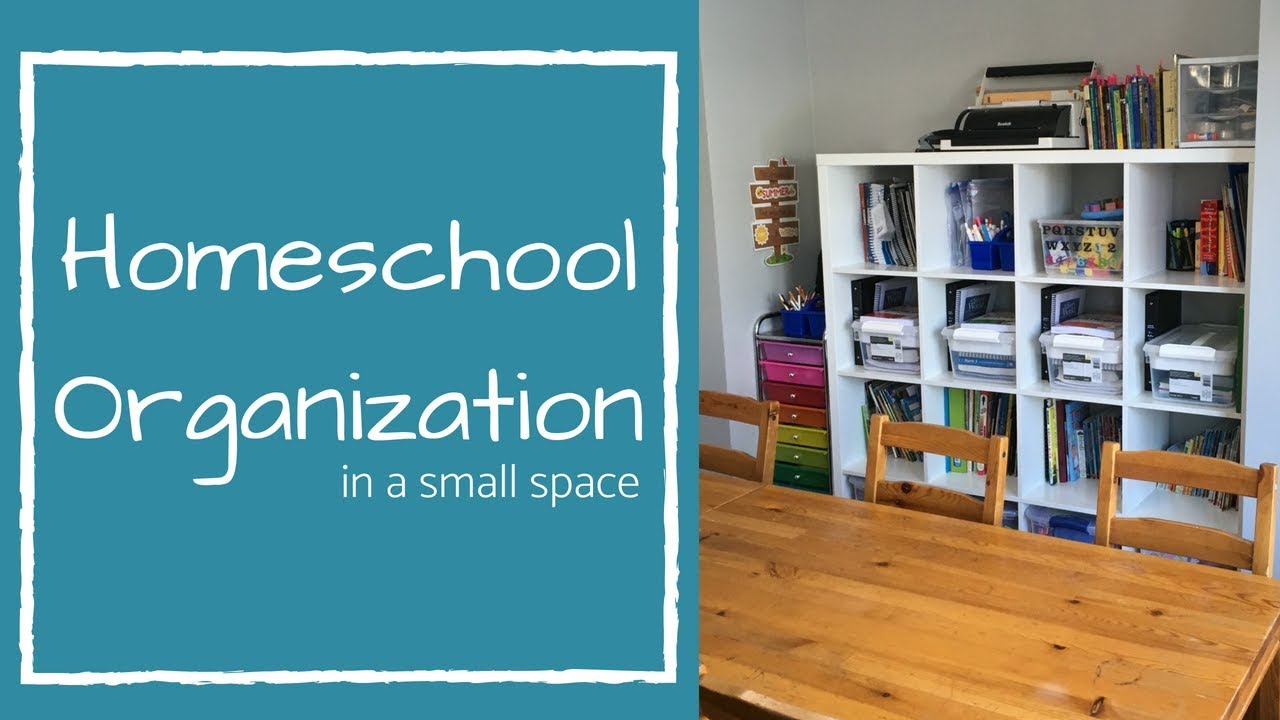 Homeschool Organization |  In A Small Space